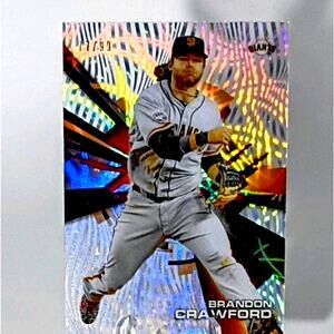 2015 Topps High Tek Waves #HT-BC Brandon Crawford SP 77/99